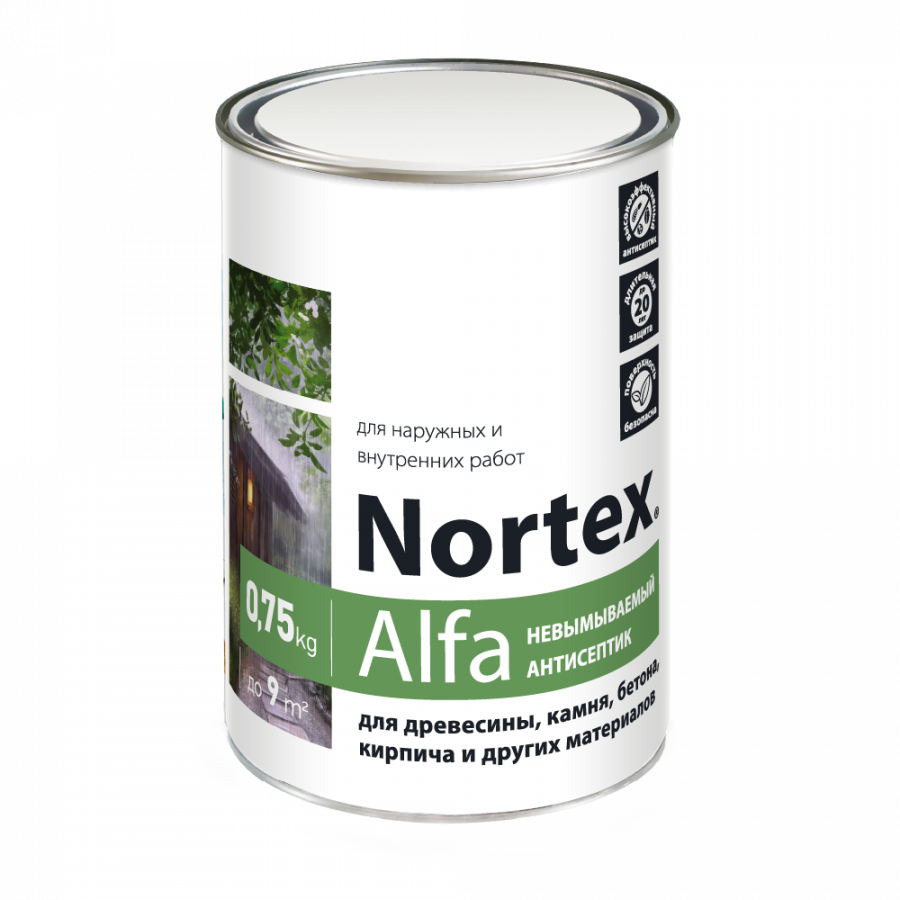 НЕВЫМЫВАЕМЫЙ АНТИСЕПТИК «NORTEX®»-ALFA